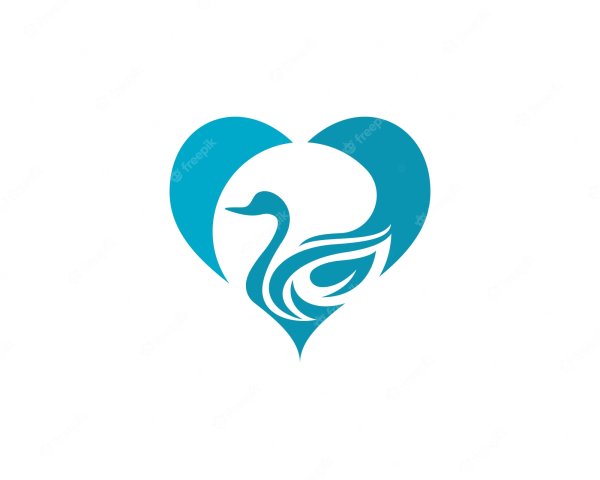 Клиника лого лебедь