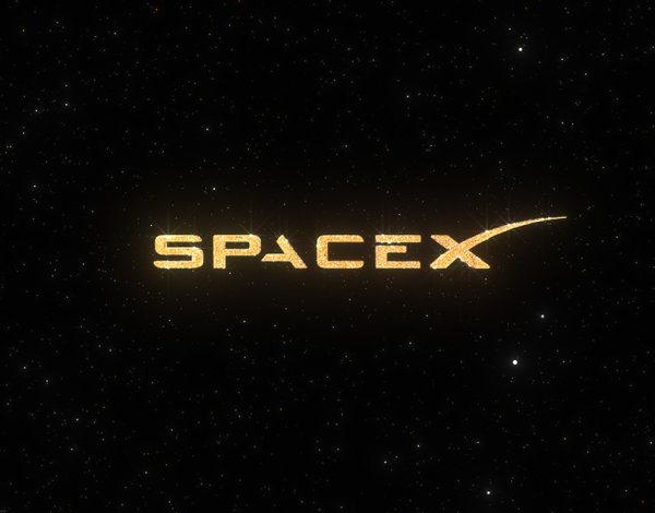 SPACEX надпись