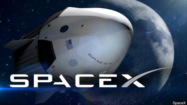 Компания SPACEX логотип