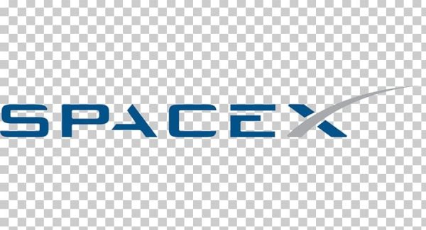 SPACEX логотип на прозрачном фоне