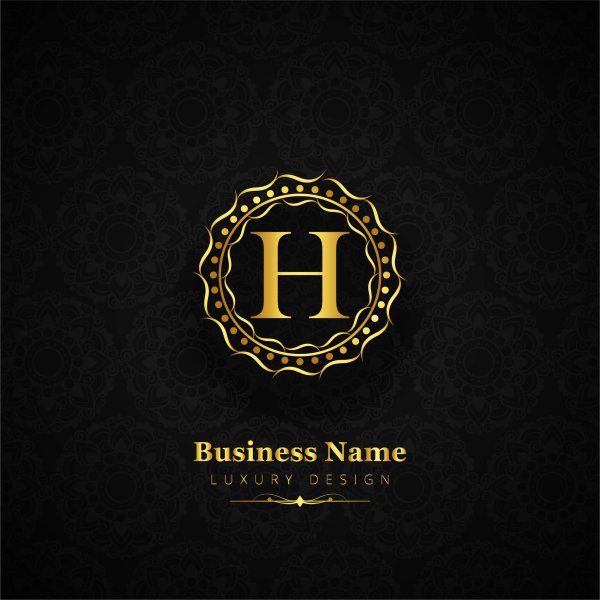 Luxury h logo