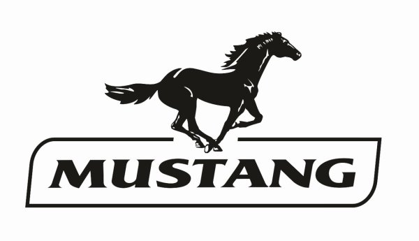 Надпись Мустанг