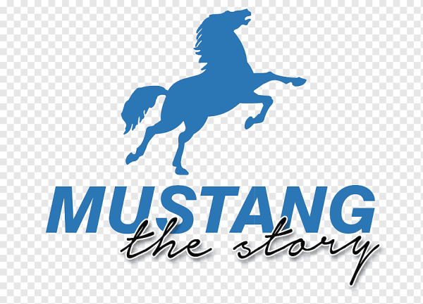 Mustang надпись logo