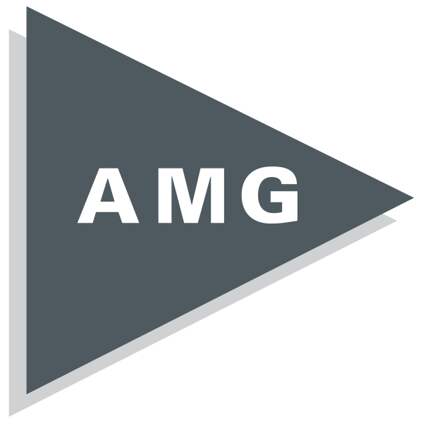 АМГ по английскому логотип