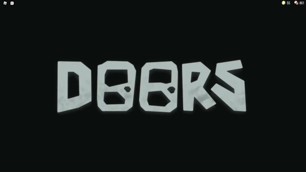 Надпись Doors РОБЛОКС