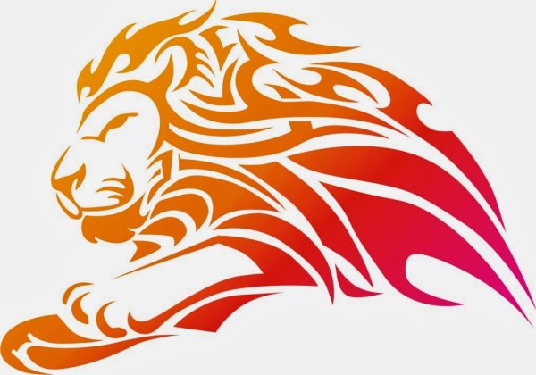 Лев логотип