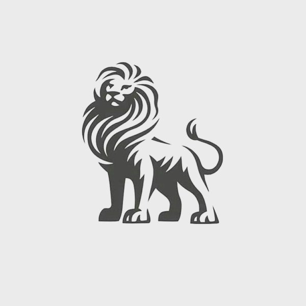 Стилизованное изображение Льва