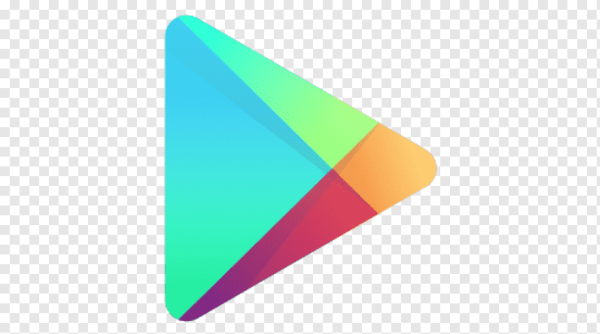 Значок плей Маркета без фона