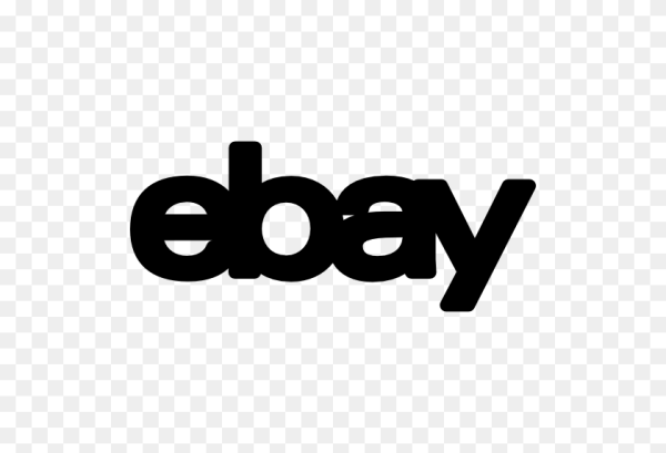 Логотип EBAY чб