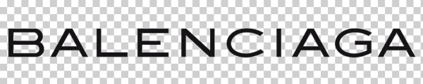 Balenciaga на прозрачном фоне
