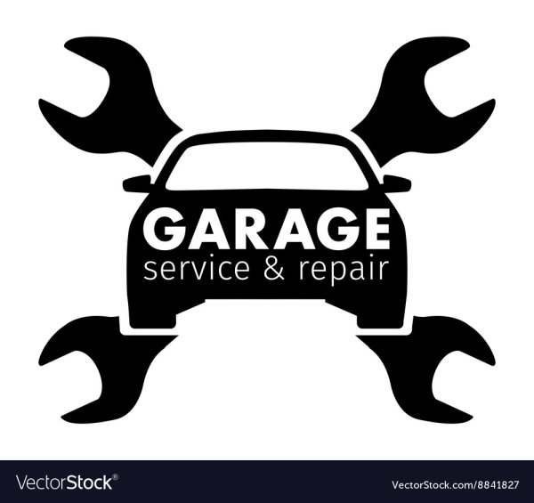 Автосервис гараж логотип