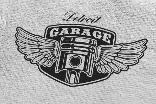 Логотип мото гараж