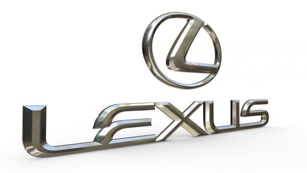 Lexus logo 3d