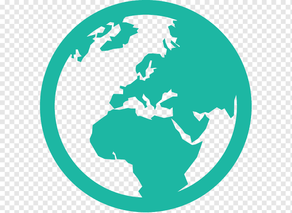 Земной шар значок
