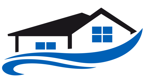 Векторный домик логотип