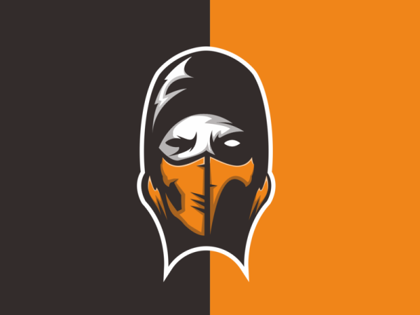 Мортал комбат логотип без фона