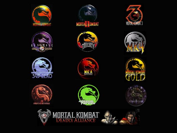 Mortal Kombat 1992 фон