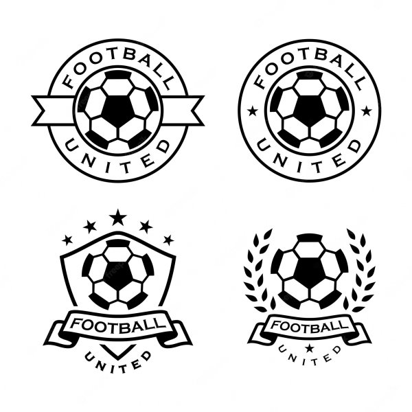 Эскизы футбольных эмблем