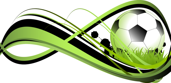 Футбол на прозрачном фоне