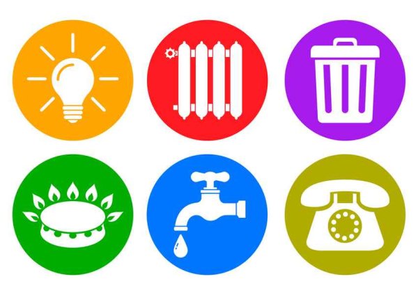 Коммунальные услуги иконка