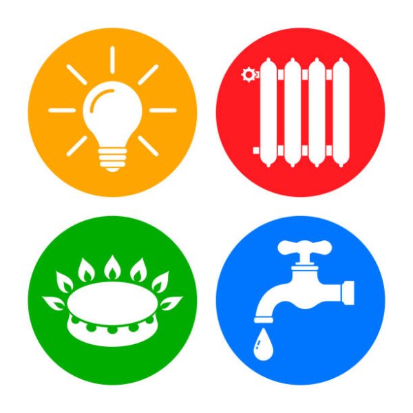 Значок коммунальные услуги