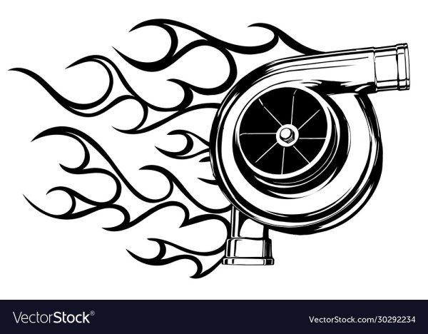 Эмблема турбо