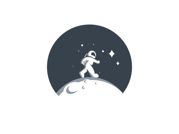 Логотип Луна дизайн