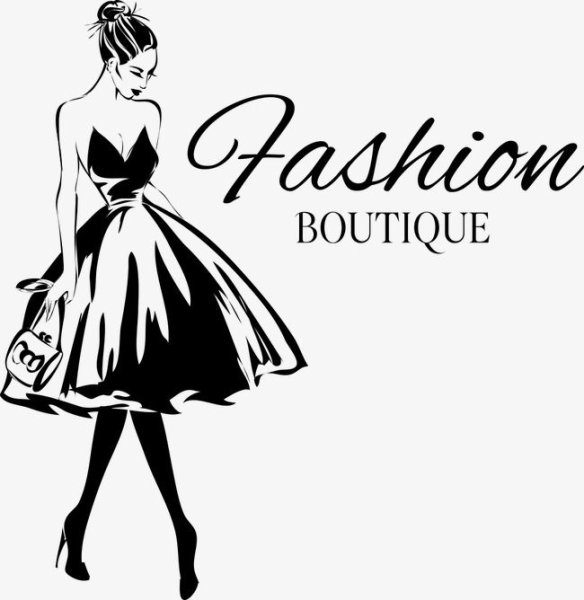 Логотип для магазина женской одежды