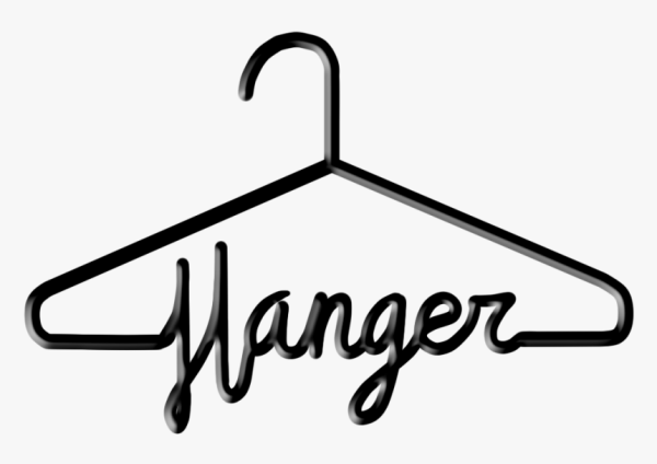 Логотип с вешалкой для одежды