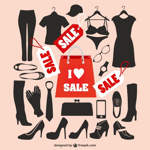 Логотип магазина одежды и обуви