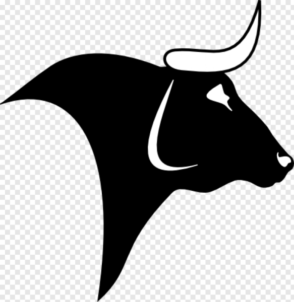 Бык символ сбоку