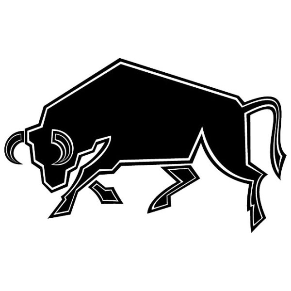 Бык стилизованный