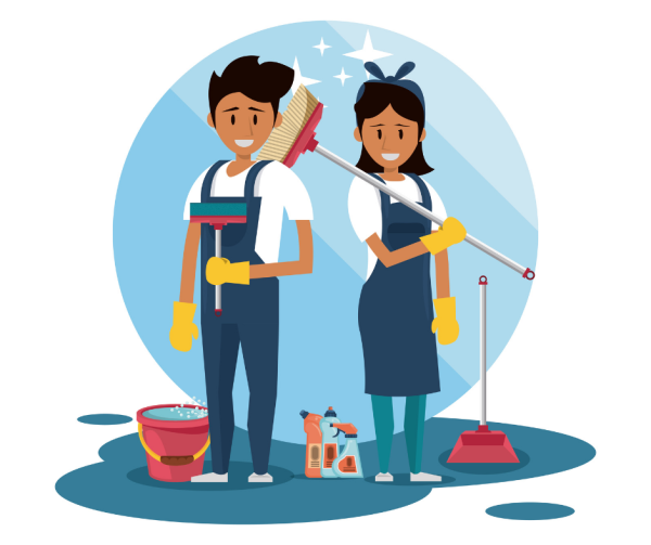 Уборка логотип