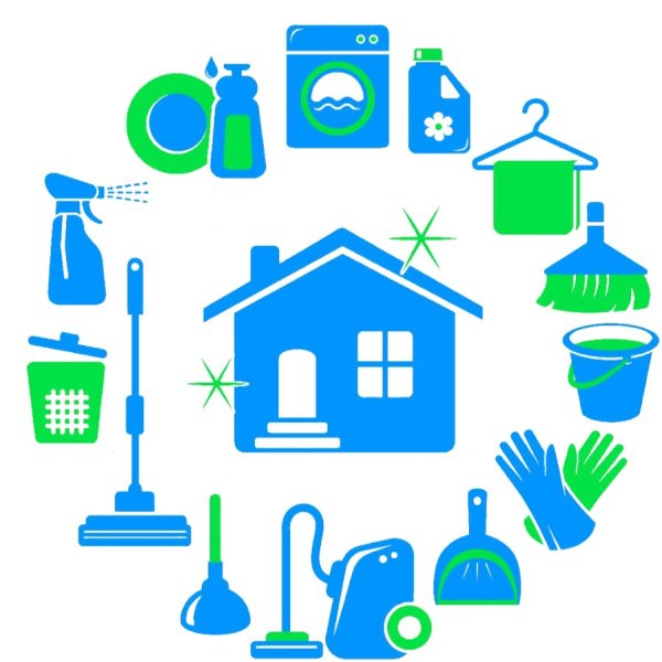 Векторная иллюстрация клининг