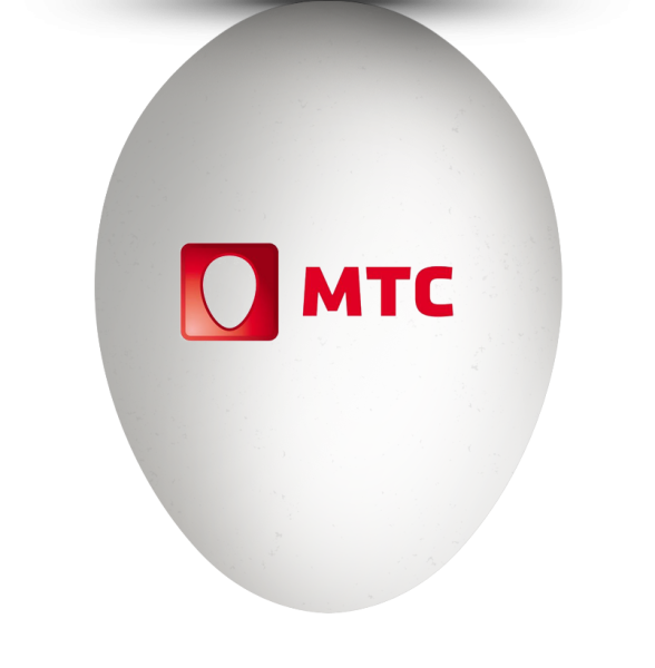 Значок МТС яйцо