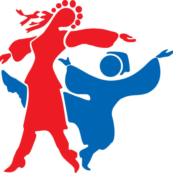 Народный танец силуэт