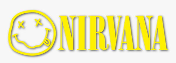 Логотип Нирвана на белом фоне