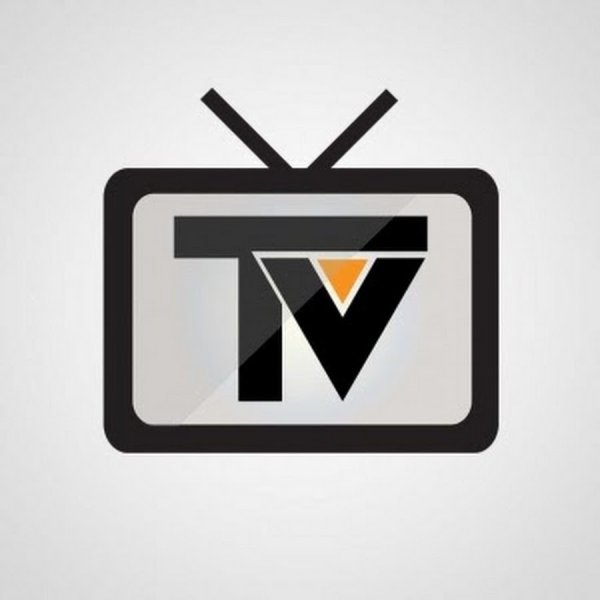 Надпись TV на прозрачном фоне