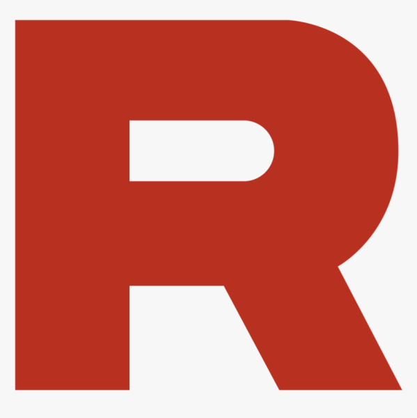 Буква r на Красном фоне