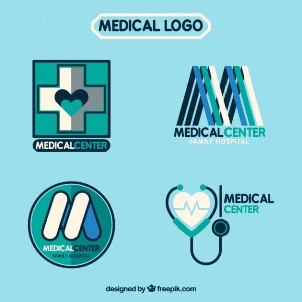 Логотипы медицинских компаний