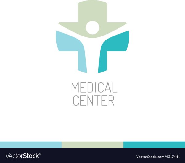 Логотип современного медицинского центра