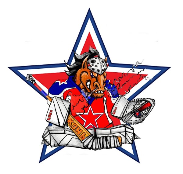 ЦСКА хоккейный клуб Москва эмблема