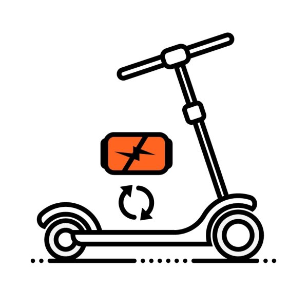 Самокат пиктограмма