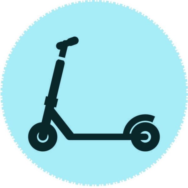 Самокат пиктограмма