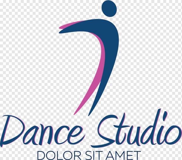 Минималистичный логотип студия танца