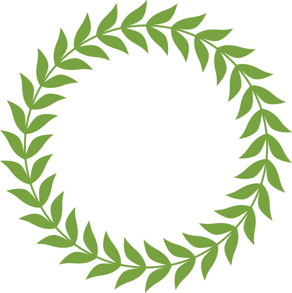 Лавровый венок круглый