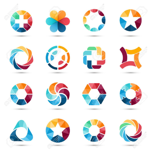 Логотипы в круге известные