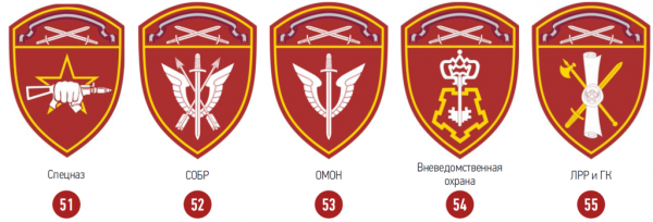Шевроны СОБР ВНГ
