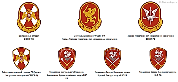 Эмблема центрального округа Росгвардии