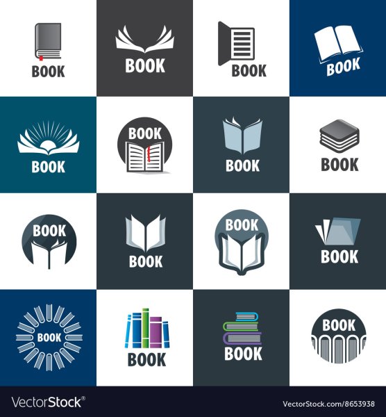 Современный логотип книжного магазина